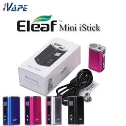 ELEAF MINI ISTICK 10W Zestaw akumulatorów Wbudowany w Pudełko Zmienne 1050 mAh Mod z kablem USB Ego