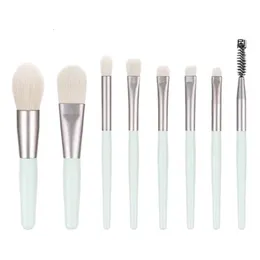 Makeup Borstes Tools 8st Brush Set Professional Soft Bristle Blusher Eyeshadow Blending Concealer 230922