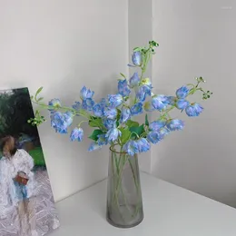 Decorative Flowers Artificial Flower Bright Realistic Reusable Exquisite Fake Convallariae For Wedding Home Table Decoration