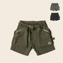 Shorts masculinos cmf casual solto tendência homens capris estilo confortável multifuncional ao ar livre tecnologia funcional à prova d'água