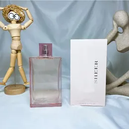 Designer Perfume Luxury Brand Brit Sheer Perfume 100 ml za jej zapach 3,3fl. Uzdrowienie eau de toalety długotrwały zapach Lady Dziewczyna Perfumy spray