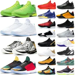 Designer All Star 6 Scarpe da basket Uomo triple nero bianco rosso Halo Reverse Grinch Midnight Navy Sneakers Mambacita Bruce Lee scarpe sportive taglia 12