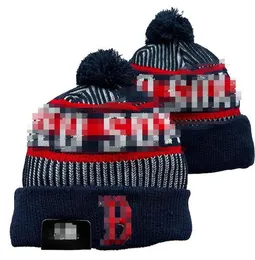 Luksusowe czapki Red Sox Beanie Boston Designer Winter Bean Men and Women Mash Design Knit Hats Fall Woolen Cap Liter Jacquard Unisex Warm Skull Sport Knit Kaper