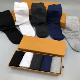 Designer men sock whole fashion men's and women's leisure high quality cottons socks letter breathable 100% cotton s222Q