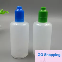 presa di fabbrica Bottiglie di plastica colorate 3 ml 5 ml 10 ml 15 ml 20 ml 30 ml 50 ml 60 ml 100 ml 120 ml Bottiglie contagocce con punte lunghe e sottili Tappi antimanomissione