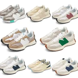 N 327 Sneakers Mens Sports Shoes White Navy Running Shoes Blue Light Camel White Grass Green Sea Salt Red Bean Milk Ray Gray Womens Low Lowging Shoil