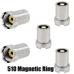 Magnetic Adapter Replacement Magnet Metal Ring Connector Tool for 510 Thread UNI Pro S Vmod Battery