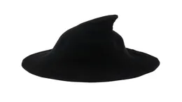 Witch Hat Diversified Along The Sheep Wool Cap Knitting Fisherman Hat Female Fashion Witch Pointed Basin Bucket for Halloween9536706