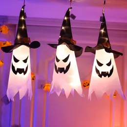 Halloween Hat LED Ghost Light String Ghost Ghost Festival Party Dekoration
