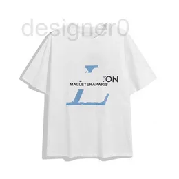 مصمم الأزياء T-Shirt 2023 Mens T Retro Retro Decoration Cotton Soft Anti-Wrinkle Letter Printing Discal Extail Sleeve 020-09 70L1