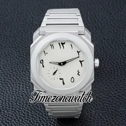 Nowy Octo Finisimmo 103011 102713 Automatyczne mechaniczne męże oglądać arabski skrypt Dial Titanium Bransoletka Bransoletka Limitowana edycja TWBV TimeZoneWatch Z05I