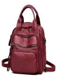 Purpose Multi Luxurys Women039s Bag Ssoft 2020 New Pu Large Capacity Middleaged Double Back Single Shoulder Messenger Bag9083312