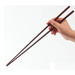 箸の木製長い42cm揚げ麺クランプホームキッチンクッキングツールSN2394ドロップデリバリーガーデンダイニングバーフラットウェアDHCB1