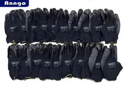 Work Gloves PU Coated Nitrile Safety Glove for Mechanic Working Nylon Cotton Palm Hand Protection EN388 OEM6917891