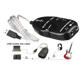 Pedal de efeitos de guitarra de áudio, guitarra para interface USB, cabo de ligação PCMAC, gravação com driver de CD, peças de guitarra, acessórios 9305668