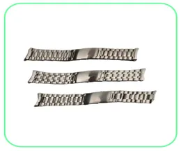Whole 20mm 22mm Silver Stainless Steel Watch Band For Fit OGM Strap Speedmaster Ocean Watchband3625827