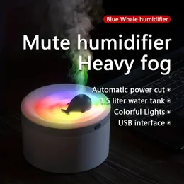 1pc Colorful Mini Humidifier with Double Wet Aroma Essential Oil Diffuser - Portable USB Air Humidifier