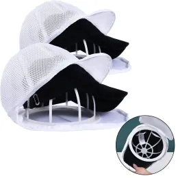 Novo chapéu de beisebol lavadora chapéu rack titular organizador eficaz anti rugas chapéu protetor de lavagem para máquina de lavar