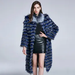 Womens Fur Faux Jkp Real Coat Women Natural Coats Edempe Outwear Aways HHFM15 230921