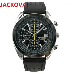Top quality nice model quartz fashion mens watches stopwatch auto date big full functional popular casual fashion male gifts water258V
