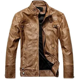 Men s Leather Faux Mens Jackets Autumn Winter Male Classic Motorcycle High Quality PU Jacket Casual Jaqueta De Couro Masculin 5XL 230922