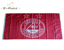 Scozia Aberdeen FC 35ft 90cm150cm Bandiere in poliestere EPL Banner decorazione battenti bandiera del giardino di casa Regali festivi1684317