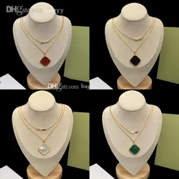 Designer Jewelry Choker Clover Pendant Necklaces Large Ladies Sweater Chain Charm Earrings Stud Classic Love Charm Couple Gift Scr1156257