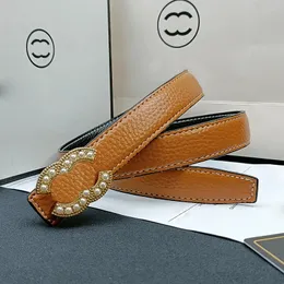 Kadınlar İçin Tasarımcı Kemeri Erkek Kemer Lüks Klasik Kemerler İğne Toka Altın Toka Başlıca İnciler Genişliği 2.5cm Boyut 95-115cm Yeni Moda Trendi