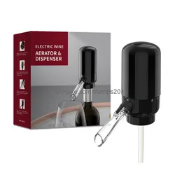 Wine Glasses Aerator Dispenser Bar Accessories Electric Red Whisky Decanter Pourer Matic Aerating Pourers Party Kitchen Tools Drop D Dhmcq