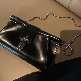 Högkvalitativa designers Westwood Empress Vivian Dowager armhålor axelväskor Ny högkvalitativ textur kuvertkedjan Messenger Bag handväska