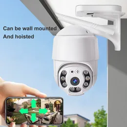Kamery IP 2MP 1080P App App Pełny kolor PTZ Kopuły Kamera AI Wykrywanie humanoidów bezpieczeństwo domowe CCTV Intercom Monitor 230922