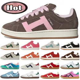 2023 Wales Bonner gazelle camups 00s Vegan Canvas Sneakers mens pink black whit shoes trainers Plate-forme scarpe sneakers womens