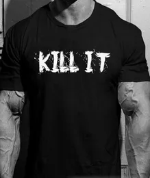 Fashion 2019 Top Tee Mens RICH Kill It TSHIRT 5 Back Print Size Small Bodybuilding Nutrition Print Men T Shirts C0352308480