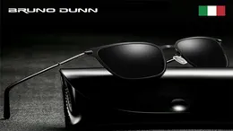 BR DUNN Polarized Sunglasses Men Retro Sun Glasses For Male polarizado masculino ray Aluminum sunglases Y2006194876871