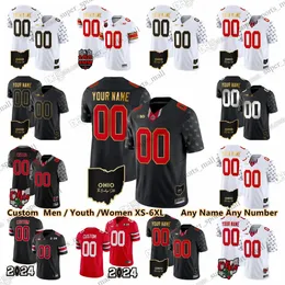 2023 Ohio State Buckeyes Football Jersey Marvin Harrison Jr. TreVeyon Henderson Luke Montgomery Carnell Tate Gee Scott Jr. Dallan Hayden Jeffrey Okudah Egbuka