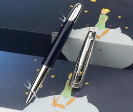 Moda de alta qualidade caneta pequeno príncipe piloto canetas com tampa de escultura fina papelaria de luxo escritório de negócios escrita caneta esferográfica novo novo 2292877