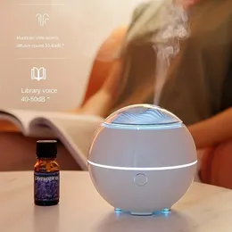 1PC Mountain Arom Diffuser Essential Oil Diffusor Air Firidifier Ultrasonic Remote Control 7 Color LED Lamp Mist Maker For Home