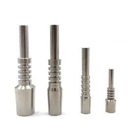 Inne Hand Tools Titanium Nektar Kolekcjoner Gwóźdź 10 mm 14 mm 18 mm Odwrócony klasa 2 ti dla szklanego kropli dostawa ogród ogród Dhyfw