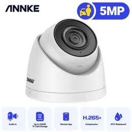 IP 카메라 Annke Ultra HD 5MP CAMARE 카메라 인간 차량 탐지 옥외 보안 네트워크 EXIR 야간 비전 이메일 경보 POE 4MM 230922