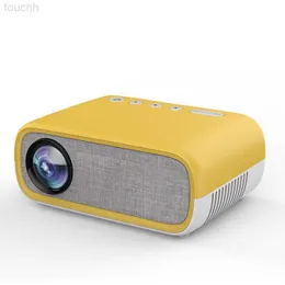 Projektorer New YG280 Mini Small Projectors Home LED Micro Portable Projector HD 1080P Projector Wholesale L230921 L230923