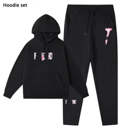 Kvinnors träningskvinna Hoodie Set Terry Jumper Suit for Lady Track Suit Hoodie och Pant Sleeveve Camouflage Female Sports Training Fleece Training Brand Pants