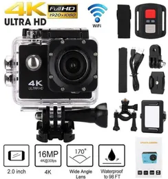 H9 Action Camera Ultra HD 4K 30fps WiFi 20quot 170d 30m تحت الماء خوذة الكاميرا المضادة للماء خوذة Vedio Go Pro Surfing Rock C147624482711