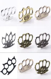 17 Designs Hell Detective Constantine Brass Knuckle Dusters Gold Powerful Damage Safety Equipment Gilded Steel Knuckle Selfdefens9477671