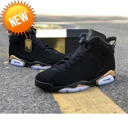 men DMP 6 Released Gold outdoor Metallic Black 23 Retro Basketball CT4954007 top Sport 6S quality shoes size 713 Udubq9470641
