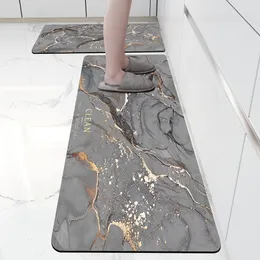 Carpets Washable Non-slip Kitchen Carpet High Quality Long Floor Rugs And Carpet PVC Matte Mat For Kitchen Anti Slip Diatomite Bath Mats 230922