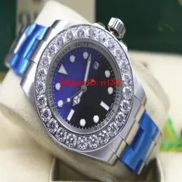 5 цветов Роскошные часы 126660 126600 Sea-Dweller DAY DATE 44 мм Большой бриллиантовый безель Автоматические мужские часы мужские часы Wristwatche211E