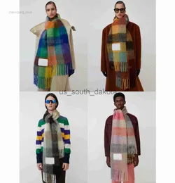 스카프 스카프 scarf cashmere scarf 유니esx 블랭킷 여성 유형 화려한 체커 깎기 x0922