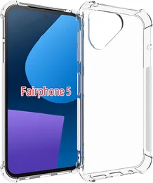 Przezroczysty silikon dla Fairphone 5 Case Soft Clear TPU Back Colicon Protection