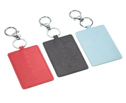 2021 Car Leather Key Card Holder For Tesla Model 3 Y Protector Cover Accessories Black Red Keychain Fob Case Bag Model3 Three8988151