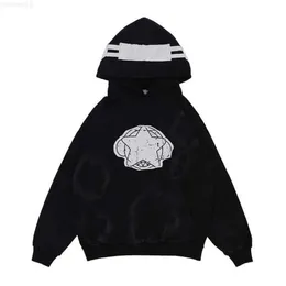 Huvtröjor för män Hoodies FG Wear | 2023 Autumn/Winter New Fashion Brand American Wash Old Patch Hooded tröja för män och kvinnorbgbjbg